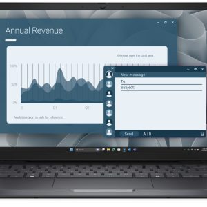 Лаптоп, Dell Pro 14 PC14255, AMD Ryzen 5 PRO 230 (22 MB cache, 6cores
