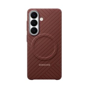 Калъф, Samsung S26 Carbon Magnet Case Coral Red