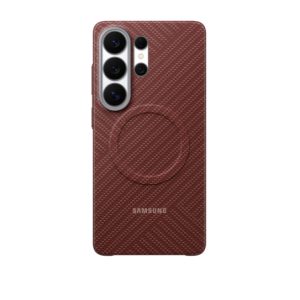Калъф, Samsung S26 Ultra Carbon Magnet Case Coral Red